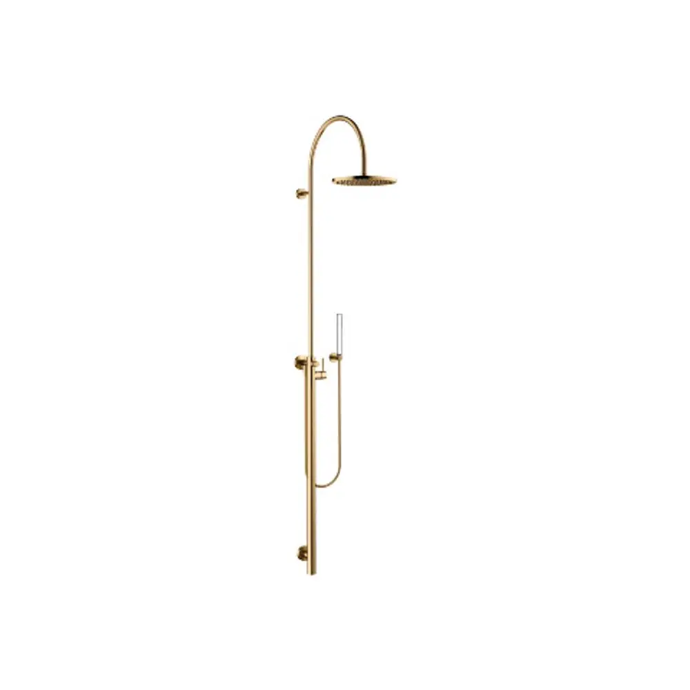 DORNBRACHT Duschstele mit Brause-Einhandbatterie SERIENSPEZIFISCH 26024661 Messing gebürstet (23kt Gold), 26024661-28 Galeriebild 1